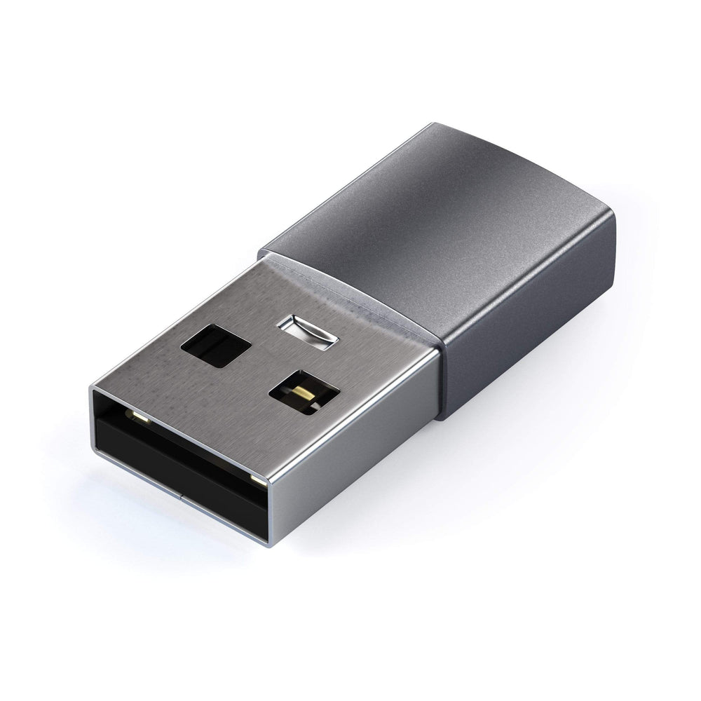 Satechi Aluminum Type-A to Type-C Adapter Space Gray