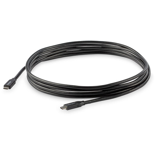 StarTech 10FT USB-C to USB-C Cable w/ 5A PD - M/M - Thunderbolt 3