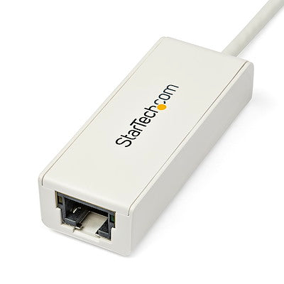 StarTech USB 3.0 to Gigabit Ethernet NIC Network Adapter White